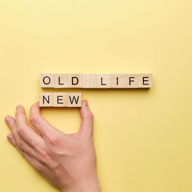 The concept of changing life from old to new The concept of changing life from old to new.